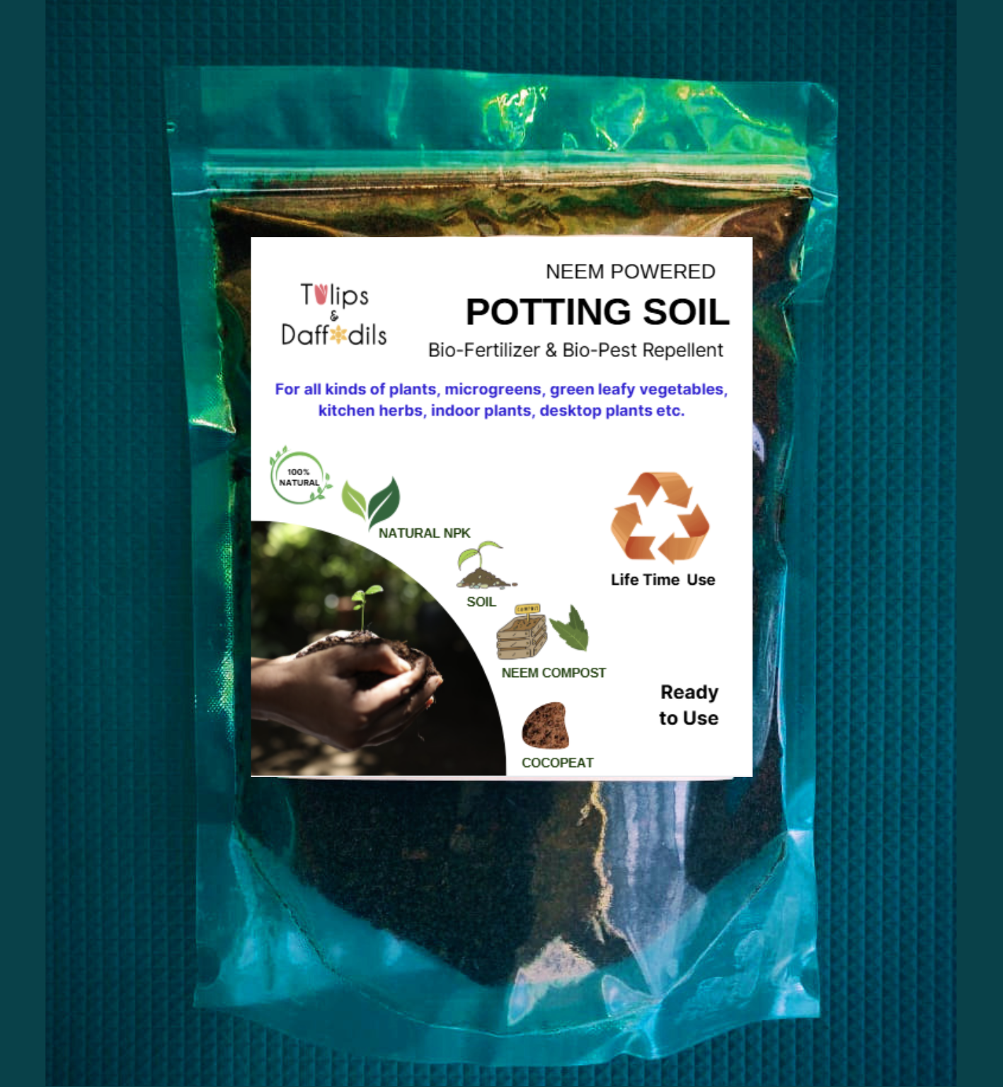 Neem-Powered Potting Soil – Lifetime Soil for Healthy Plants